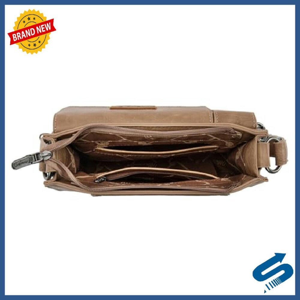 Y2K Western Shoulder Bag with Detachable Charms & Multiple Pockets - Picture 6 of 8